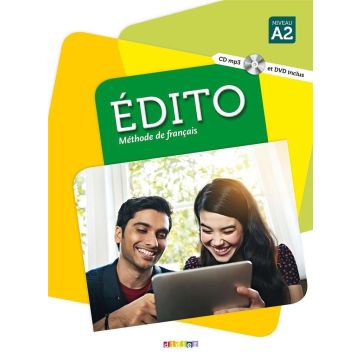 Edito A2. Podręcznik + CD + DVD