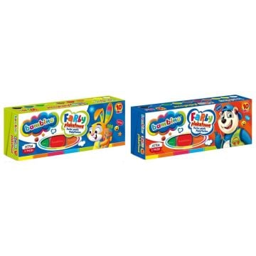 Farby plakatowe 20ml 10 kolorów BAMBINO