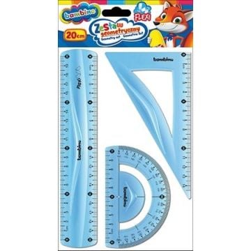 Zestaw geometryczny 3 elementy 20cm BAMBINO