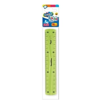 Linijka flexi 15cm BAMBINO