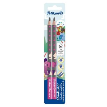 Ołówek Combino pink 2szt