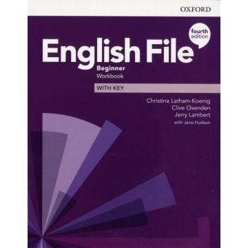 English File 4E Beginner WB + key OXFORD