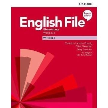 English File 4E Elementary WB + key OXFORD