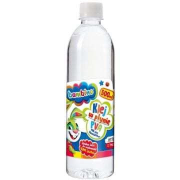 Klej w płynie PVA 500ml BAMBINO
