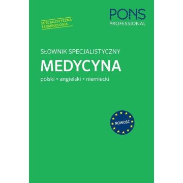 Słownik specjalistyczny Medycyna pol-ang-niem PONS