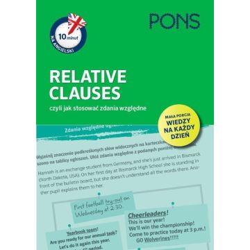10 minut na angielski. Relative Clauses PONS