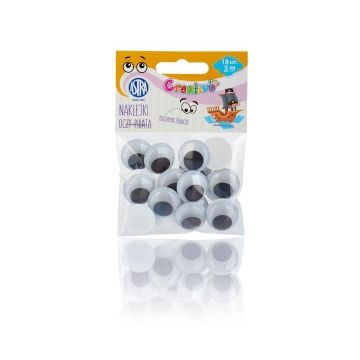 Oczy samoprzylepne 20 mm Oczy Pirata ASTRA