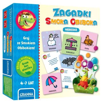 Zagadki Smoka Obiboka niebieskie GRANNA