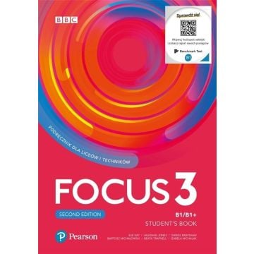 Focus 3 2ed. SB B1/B1+ kod + Benchmark