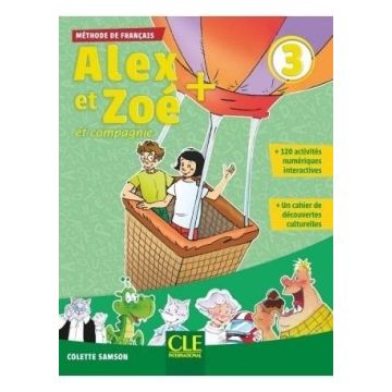 Alex et Zoe plus 3 podręcznik + CD MP3