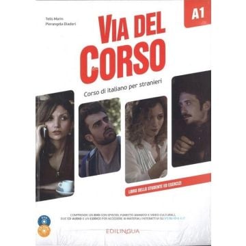 Via del Corso A1 podręcznik + 2CD + DVD EDILINGUA