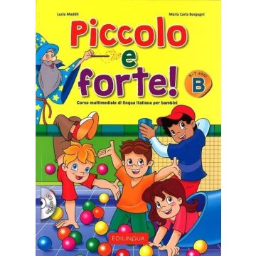 Piccolo e forte B podręcznik + CD EDILINGUA