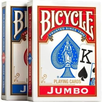 Karty Jumbo Index RB 2 talie BICYCLE