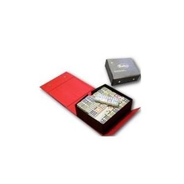Domino kolorowe 136szt etui