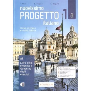 Progetto italiano Nuovissimo 1A podr.+ ćw.+QR