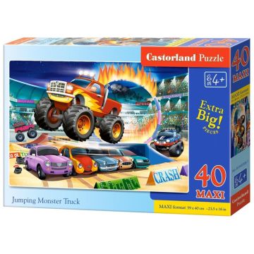 Puzzle 40 maxi - Jumping Monster Truck CASTOR
