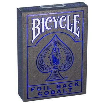 Karty Metalluxe niebieskie BICYCLE