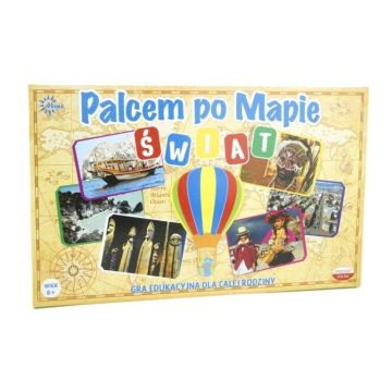 Palcem po mapie - Świat ABINO