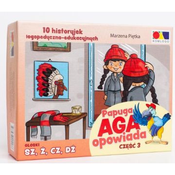 Historyjki obrazkowe. Papuga Aga opowiada cz.3