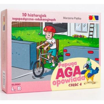 Historyjki obrazkowe. Papuga Aga opowiada cz. 4