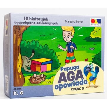 Historyjki obrazkowe. Papuga Aga opowiada cz. 5