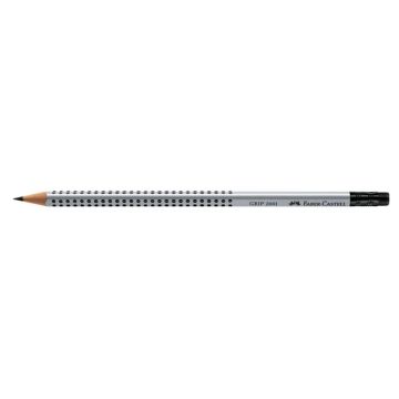 Ołówek Grip 2001/B z gumką (12szt) FABER CASTELL