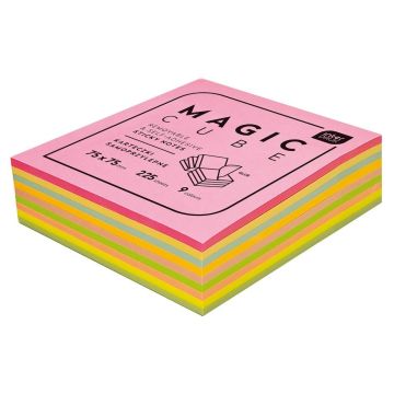 Karteczki samoprzylepne Magic Cube 75x75mm 225K