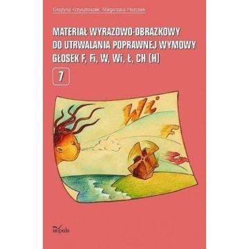 Materiał wyrazowo-obrazkowy... głosek F, Fi, W, Wi
