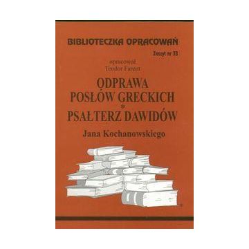 Biblioteczka opracowań nr 033 Odprawa posłów ...