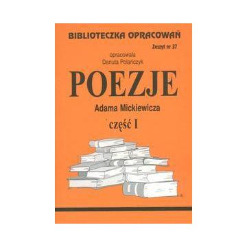 Biblioteczka opracowań nr 037 Poezje cz.1