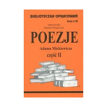 Biblioteczka opracowań nr 038 Poezje cz. II