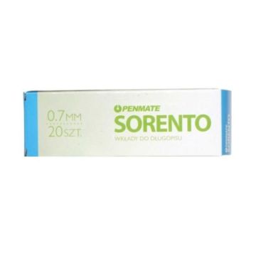 Wkład do długopisu Sorento niebieski (20szt)