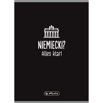 Zeszyt A5/60K kratka Język niemiecki (5szt)