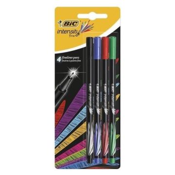 Cienkopisy Intensity fine mix ast 4 kolory BIC