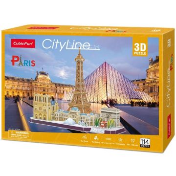 Puzzle 3D Cityline Paris