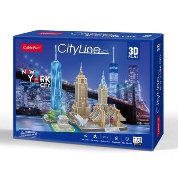 Puzzle 3D Cityline New York City