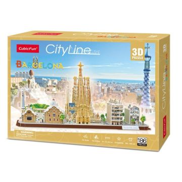 Puzzle 3D Cityline Barcelona