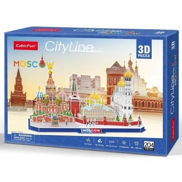 Puzzle 3D Cityline Moskwa