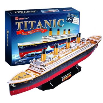 Puzzle 3D Statek Titanic