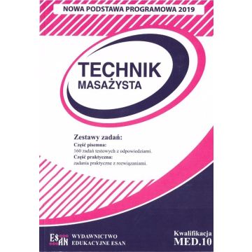 Egzamin zawodowy. Technik masażysta