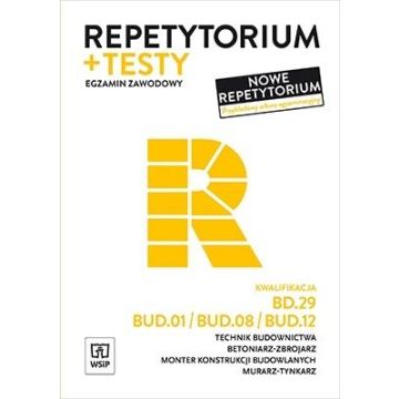 Repetytorium i testy.Technik bud.BD.29/BUD.01...