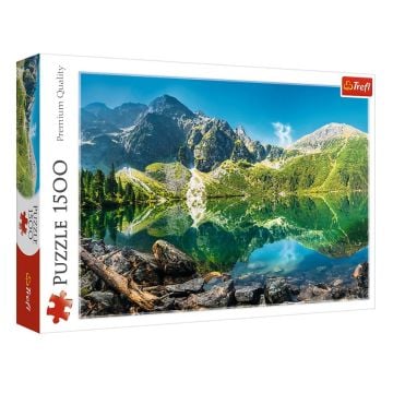 Puzzle 1500 Jezioro Morskie Oko, Tatry TREFL