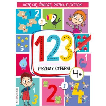 123. Piszemy cyferki 4+