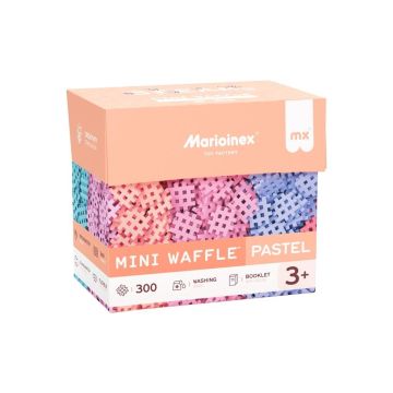 Mini Waffle Pastel 300 elementów