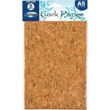 Papier korkowy A5 5szt 80313