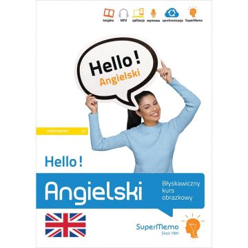 Hello! Angielski. Błyskawiczny kurs obrazkowy A1