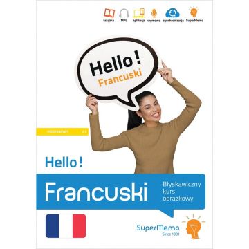 Hello! Francuski. Błyskawiczny kurs obrazkowy A1