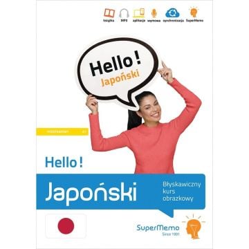 Hello! Japoński. Błyskawiczny kurs obrazkowy A1