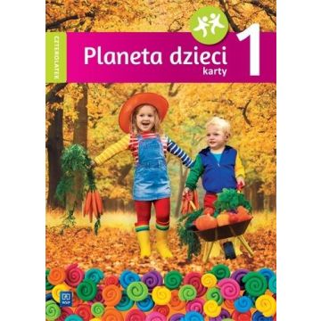 Planeta dzieci. Czterolatek. Karty pracy cz.1 WSiP