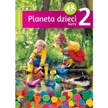 Planeta dzieci. Czterolatek. Karty pracy cz.2 WSiP